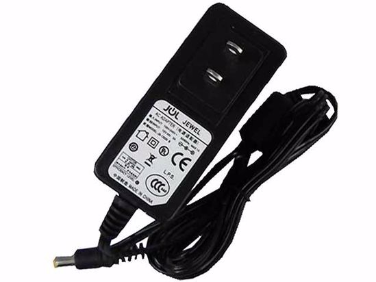 Jewel JS-12030 B AC Adapter NEW Original 12V 3A,5.5/2.5mm, US 2-Pin, New