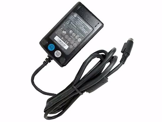 Li Shin LSE9802A1240 AC Adapter NEW Original 12V 3.33A,4-pin DIN, 3-Prong, New