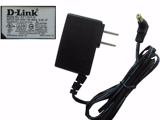 D-Link AF1205-B AC Adapter NEW Original 5V 2A, 5.5/2.1mm, US 2-Pin, New