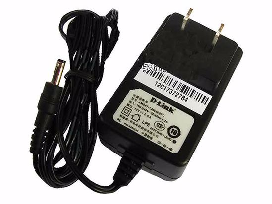 D-Link AMS47-1200500FC AC Adapter NEW Original 12V 0.5A, 3.5/1.3mm, US 2-Pin, New