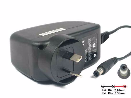 NETGEAR P030WE120B AC Adapter NEW Original 12V 2.5A, 5.5/2.1mm, AU 2-Pin, New