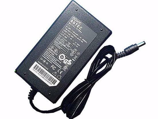 ASTEC DPS94 AC Adapter NEW Original 9V 4A, 5.5/2.5mm, 2-Prong, New