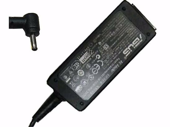 ASUS Eee PC 1015B AC Adapter NEW Original 19V 2.1A, 2.5/0.7mm, 2-Prong, New