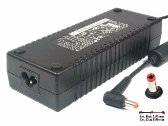 Delta Electronics ADP-135FB AC Adapter- Laptop 19V 7.1A, 5.5/2.5mm, 3-Prong