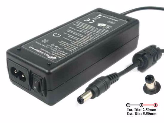 FSP Group Inc FSP045-RHC AC Adapter NEW Original 19V 2.37A, 5.5/2.5mm, 2-Prong, New