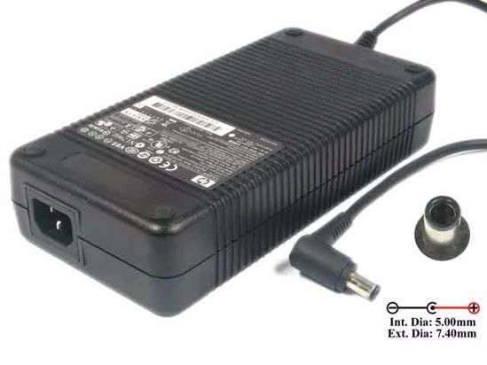 HP Common Item (HP) AC Adapter- Laptop 19V 12.2A, 7.4/5.0mm w/o Pin, C14,