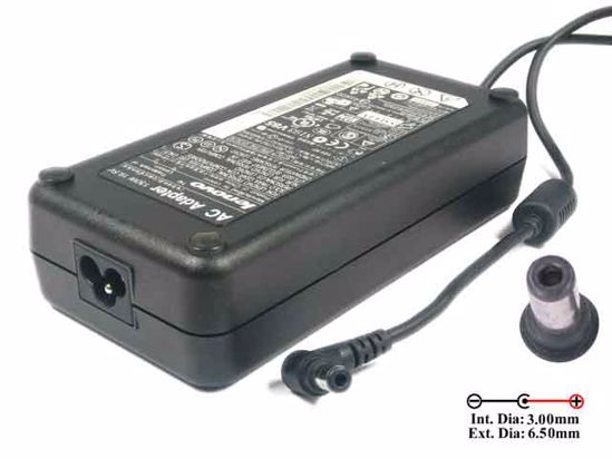 Lenovo Common Item (Lenovo) AC Adapter- Laptop 19.5V 6.66A, 6.3/3.0mm, 3-Prong, New