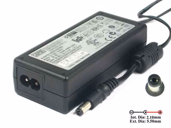 APD / Asian Power Devices DA-48Q12 AC Adapter NEW Original 12V 4A, Barrel 5.5/2.1mm, 2-P