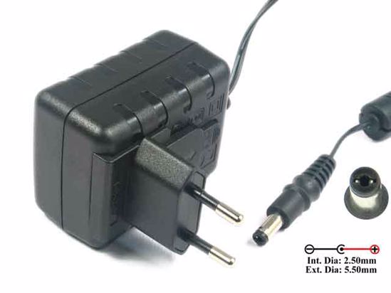 APD / Asian Power Devices WA-18Q12R AC Adapter NEW Original 12V 1.5A, Barrel 5.5/2.5mm,