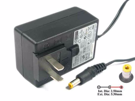 APD / Asian Power Devices WA-20A05R AC Adapter NEW Original 5V 4A, 5.5/2.5mm, US-2-Pin P