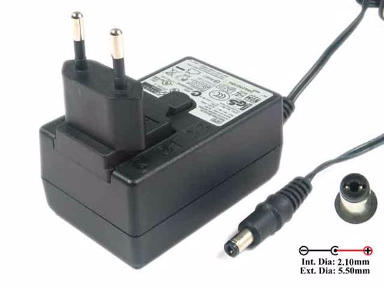 APD / Asian Power Devices WA-30B12 AC Adapter NEW Original 12V 2.5A, 5.5/2.1mm, EU 2-Pin