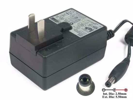 APD / Asian Power Devices WA-30B12 AC Adapter NEW Original 12V 2A, 5.5/2.5mm, US 2-Pin P