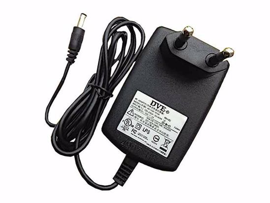 DVE HP-OJ015L6A AC Adapter NEW Original 12V 2A, 5.5/2.5mm, EU 2-Pin Plug, New