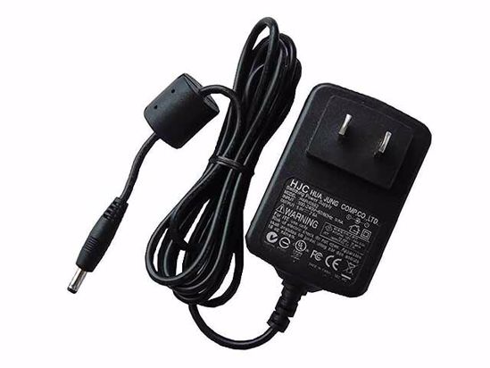 HJC HAPU05B2 AC Adapter NEW Original 5V 2.6A, Tip, US 2-Pin Plug, New