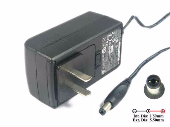 LACIE S018EM1200150 AC Adapter NEW Original 12V 1.5A, 5.5/2.5mm, US 2-Pin Plug, New