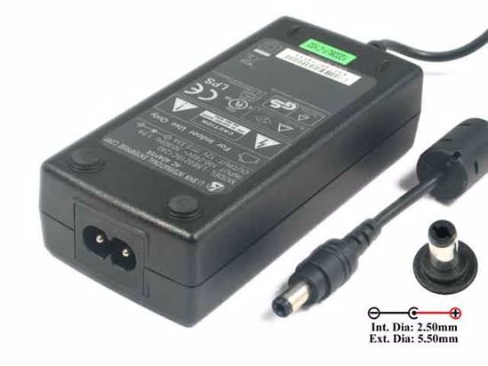 Li Shin LSE0215C1240 AC Adapter NEW Original 12V 3.33A, 5.5/2.5mm, 2-Prong, New