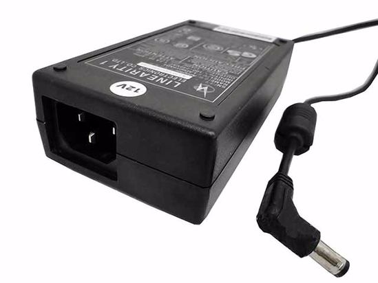 Linearity LAD6019AB4 AC Adapter NEW Original 12V 3.5A, 5.5/2.1mm, C14, New