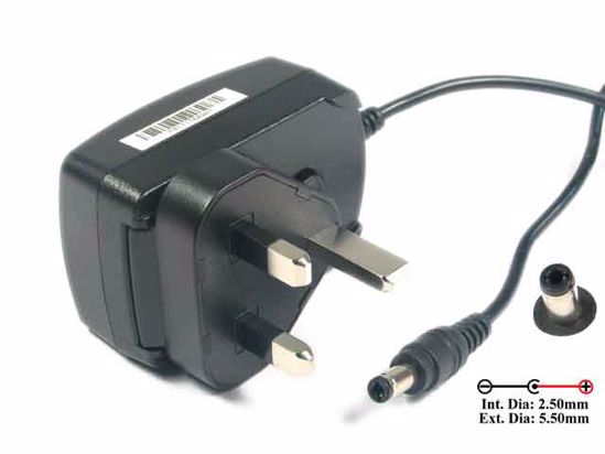 D-Link AC to DC (D-Link) AC Adapter NEW Original 5V 2A, 5.5/2.5mm, UK 3-Pin Plug