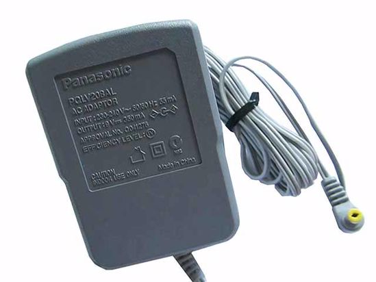 Panasonic AC to DC (Panasonic) AC Adapter NEW Original 9V 0.35A, 4.0/2.0mm, AU 2-Pin Plu