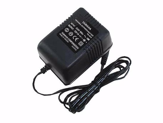 YAMAHA AC to DC (Yamaha) AC Adapter NEW Original 12V 1A, 5.5/2.1mm, US 2-Pin Pulg