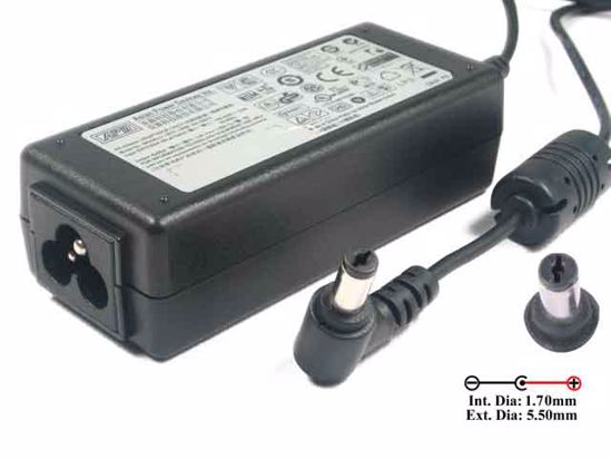 APD / Asian Power Devices DA-30B19 AC Adapter NEW Original 19V 1.58A, 5.5/1.7mm, 3-Prong