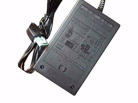 HP Common Item (HP) AC Adapter 20V Above 32V 0.25A, 15V 0.53A, Rectangular Tip, C14, N