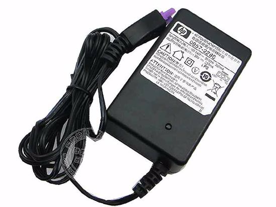 HP Common Item (HP) AC Adapter 20V Above 30V 0.33A, Rectangular Tip, 2-Prong, New, 2