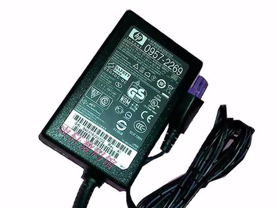 HP Common Item (HP) AC Adapter 20V Above 32V 0.625A, Rectangular Tip, 2-Prong, New, 5