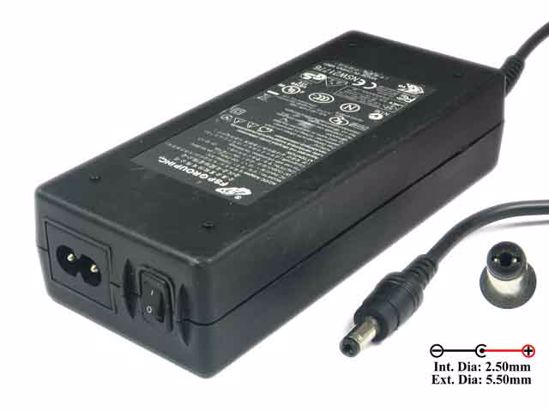 FSP Group Inc FSP090-ASC AC Adapter 13V-19V 19V 4.74A 90W, Barrel 5.5/2.5mm, 2-Prong