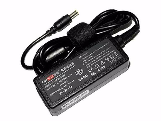 Godmobi For AD-4019S AC Adapter- Laptop 19V 2.1A, 5.5/0.7mm, 2-Prong, New