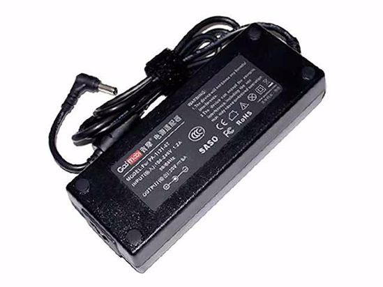 Godmobi For PA-1121-02 AC Adapter- Laptop 20V 6A, 5.5/2.5mm, 3-Prong, New