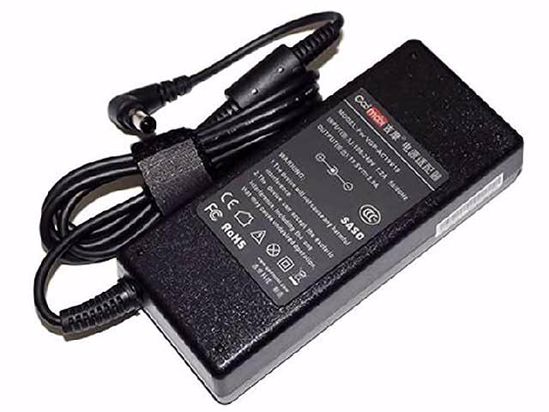 Godmobi For VGP-AC19V19 AC Adapter- Laptop 19.5V 3.9A, 6.0/4.4mm, 2-Prong, New