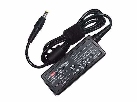 Godmobi For/PA-1300-04 AC Adapter- Laptop 19V 1.58A, 4.8/1.7mm, 2-Prong, New