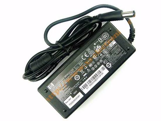 HP Common Item (HP) AC Adapter- Laptop 18.5V 3.5A, 7.4/5.0mm, 3-Prong, New