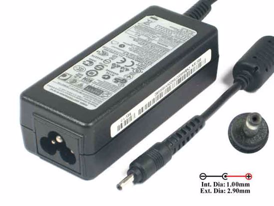 Samsung AC To DC (Samsung) AC Adapter- Laptop 19V 2.1A, 2.9/1.0mm, 3-Prong, New