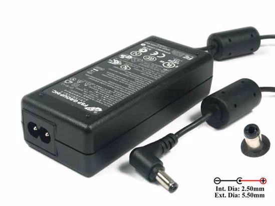 FSP Group Inc FSP065-RAB AC Adapter NEW Original 19V 3.42A, 5.5/2.5mm, 2-Prong, New