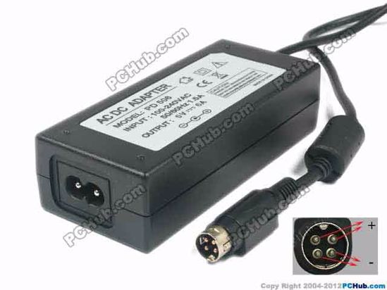 ACP OEM Power AC Adapter Compatible 5V 6A, 4-Pin P1 4=V