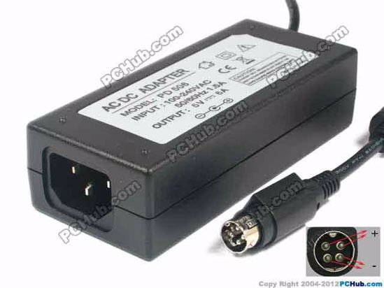 ACP OEM Power AC Adapter Compatible 5V 6A, 4-Pin P1 4=V