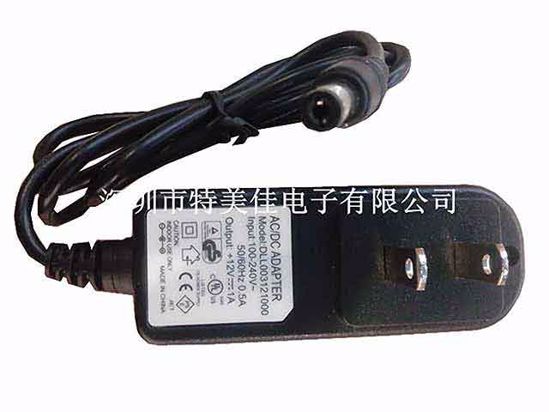 ACP OEM Power AC Adapter Compatible DLL003121000, 12V 1A, 5.5/2.1mm, US 2-Pin, New