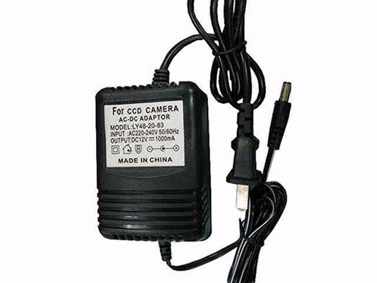 ACP OEM Power AC Adapter Compatible LY48-20-83, 12V 1A, 5.5/2.1mm, Wired US 2-Pin, New