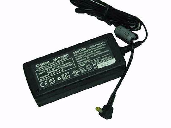 Canon CA-PS500 AC Adapter NEW Original 4.3V 1.5A, Tip, Battery Charger, 2-Prong, New