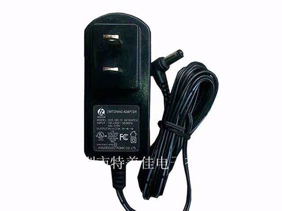 Honor ADS-18C-12 AC Adapter NEW Original 9V 2A, 5.5/2.1mm, US 2-Pin , New