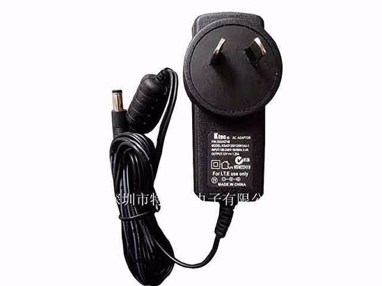 Ktec KSAD1200125W1AU-1 AC Adapter NEW Original 12V 1.25A, 5.5/2.5mm, AU 2-Pin , New