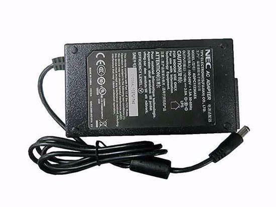 NEC Common Item (NEC) AC Adapter NEW Original 12V 3A, 5.5/2.5mm, C14, New