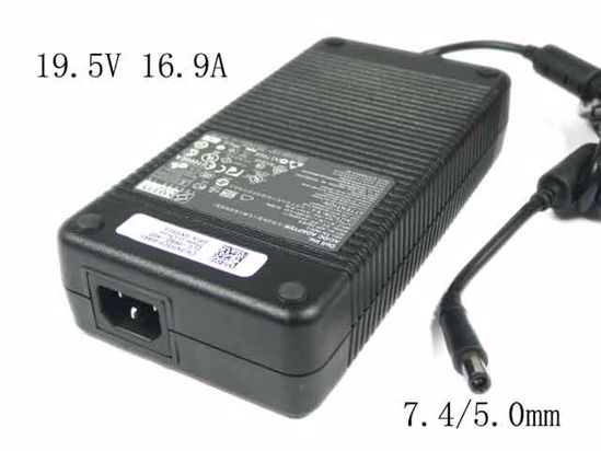 Dell Common Item (Dell) AC Adapter Original 19.5V 16.9A, Barrel 7.4/5.0mm, IEC C14