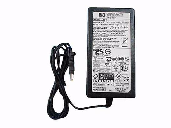 HP Common Item (HP) AC Adapter- Laptop 0950-4484, 31V 2.42A, 4.8/1.7mm, C14, New