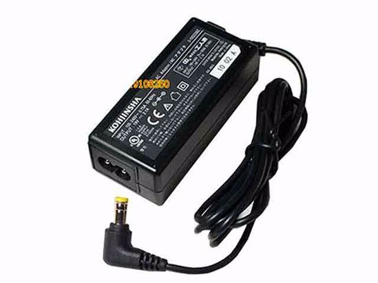 Other Brands KOHJINSHA AC Adapter NEW Original PHW1921N, 19V 2.1A, 5.5/2.5mm, 2-Prong, N