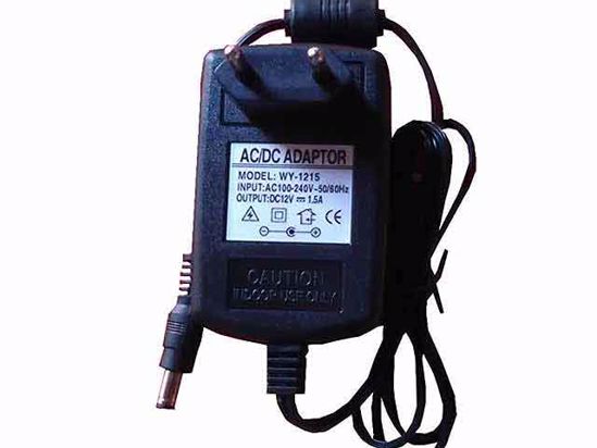 ACP OEM Power AC Adapter Compatible WY-1215, 12V 1.5A 5.5/2.5mm, EU 2-Pin, New