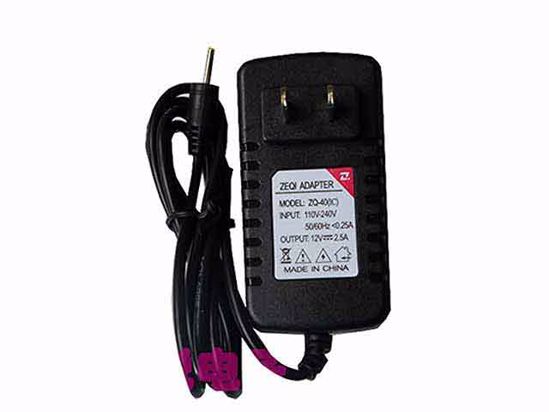 ACP OEM Power AC Adapter Compatible ZQ-40, 12V 2.5A, US 2-Pin, New