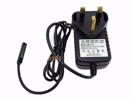 ACP OEM Power AC Adapter Compatible QES-002, 12V 2A, 3-Prong, UK 3-Pin, New